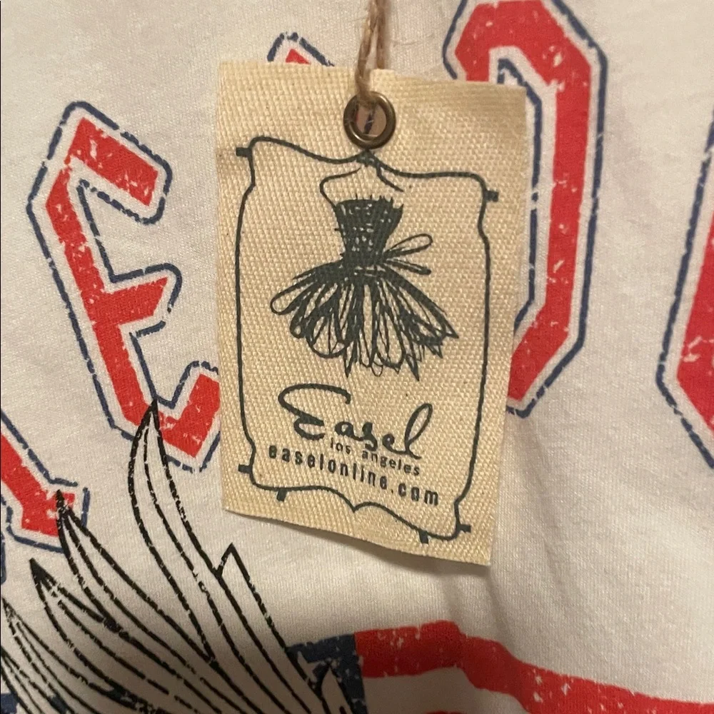 Easel Freedom Graphic Tee with Eagle Design - Picture 10 of 14